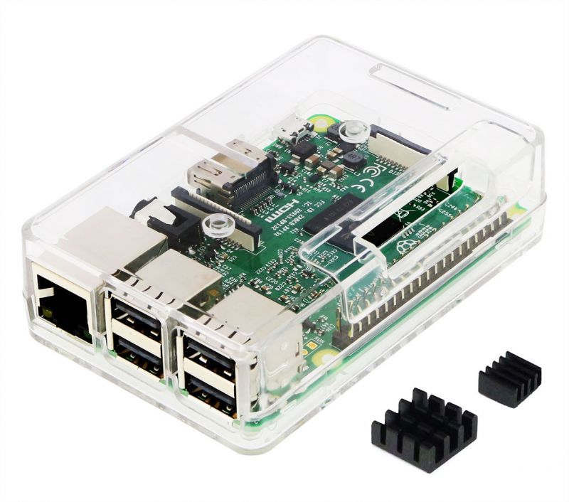  Board & Case Set for Raspberry Pi 3 Model B- Physical Computing Lab